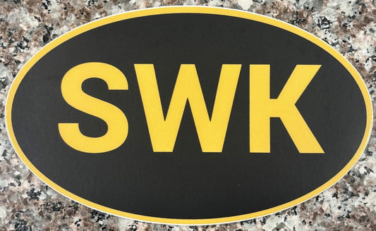 SWK Sticker Army Colors Size: 5″ × 3″